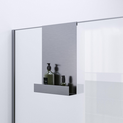 Brauer doucherek - 25x40cm - RVS geborsteld