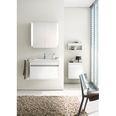 Duravit Ketho badkamerkast 50x13.5x26cm spaanplaat wit Mat