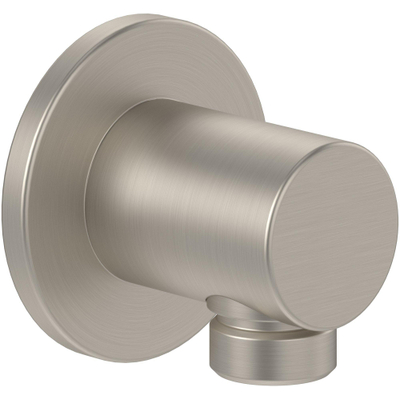 Villeroy & Boch Universal Showers Wandaansluitbocht voor wandmontage Rond - Matt Brushed Nickel (RVS)