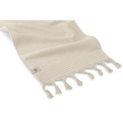 Walra Soft Cotton Hamam Gastendoek set van 2 30x50cm 360 g/m2 Kiezel Grijs