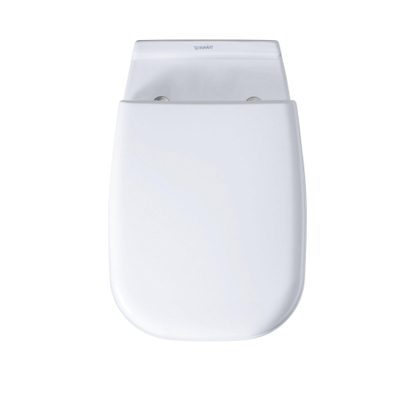 Duravit D-code WC-zitting 43x36x4cm compact Kunststof wit Glanzend