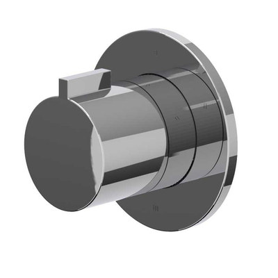 IVY Pact Afbouwdeel - 3-weg - stop-omstel - symmetry - rond rozet - Chroom