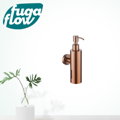 FugaFlow zeepdispenser - wand - rond - koper -