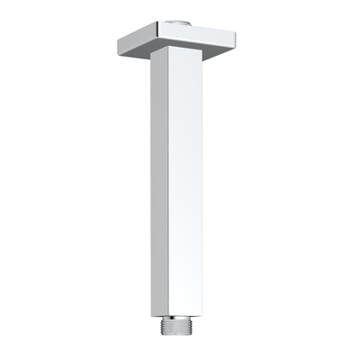 Adema Alcedo plafondarm - 20cm - vierkant - chroom