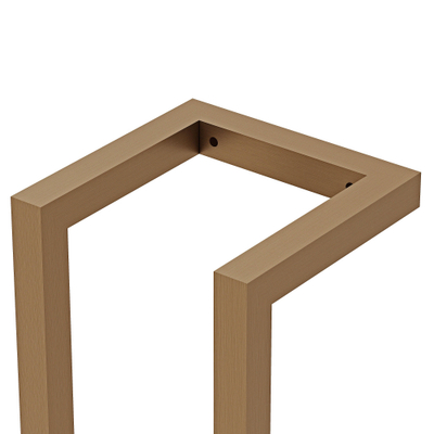 Saniclass Dual handdoekrek - 60x12.5x12.5cm - Glans Goud