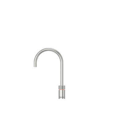 Quooker Nordic Round kokendwaterkraan - draaibare uitloop - PRO3 incl. Cube reservoir - Warm / kokend / bruisend / gefilterd water - RVS