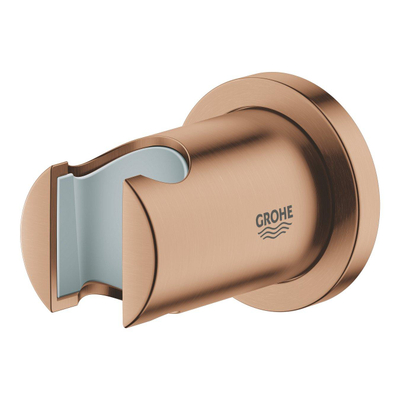 GROHE Rainshower wandhouder m. ronde rozet brushed warm sunset