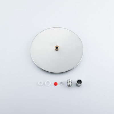 Fortifura Calvi Hoofddouche 30cm rond 6mmGeborsteld RVS PVD (RVS)