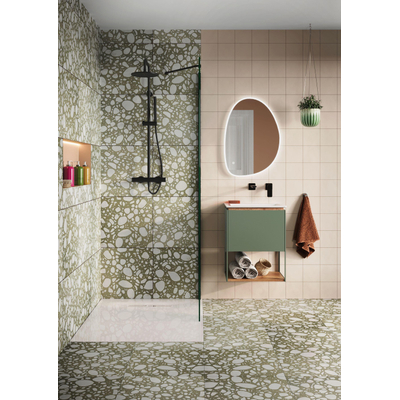 Crosswater Fuse Wastafelkraan - inbouw - zwart mat