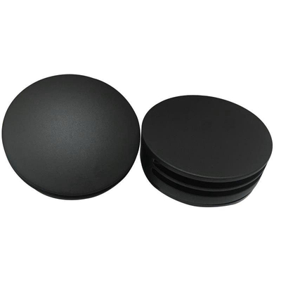 Wiesbaden Caral afbouwdeel rond badafvoer met overloop en vulfunctie mat zwart