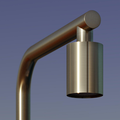 Hotbath Archie buitendouche - Beam hoofddouche - staaf handdouche - RVS316 - geborsteld RVS