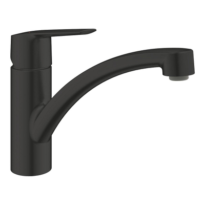 Grohe Start Keukenkraan - 1-gats - voorsprong 22.7cm - mat zwart