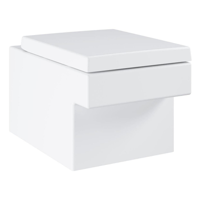 GROHE Cube keramiek closetzitting met softclose en quickrelease wit