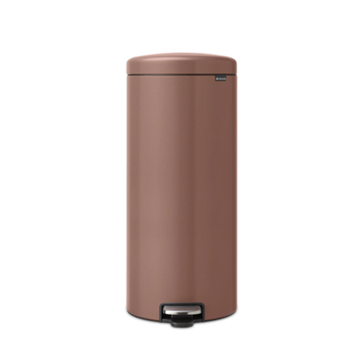Brabantia NewIcon Pedaalemmer - 30 liter - kunststof binnenemmer - satin taupe