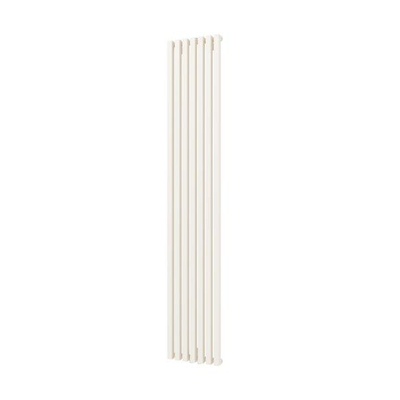 Plieger Siena designradiator verticaal enkel 1800x318mm 766W mat wit