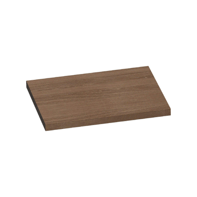 BRAUER MFC Wastafelblad - 60x46x4cm - zonder kraangat - MFC - legno viola