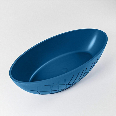 MONDIAZ HOLM Vrijstaand bad - 180x85cm - jeans