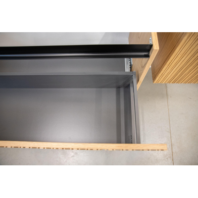 Adema Holz Badkameronderkast - 120cm - 1 lade - greeploos - eiken