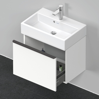 Duravit D-Neo wastafelonderkast 58.4x44x37.2cm 1 lade met softclose wit Mat