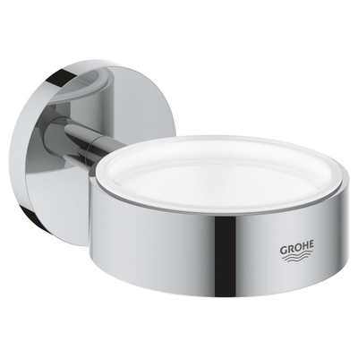 GROHE Essentials glas/zeephouder zonder glasdeel chroom