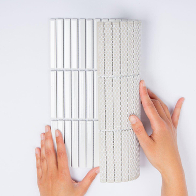 The Mosaic Factory Sevilla mozaïektegel - 28.2x30.8cm - wandtegel - Rechthoek - Porselein White Glans