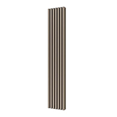 Plieger Siena designradiator verticaal dubbel 1800x318mm 1096W zandsteen