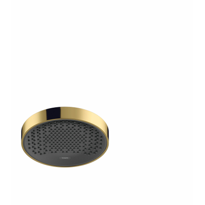 Hansgrohe Rainfinity hoofddouche 25cm met plafondarm polished gold optic