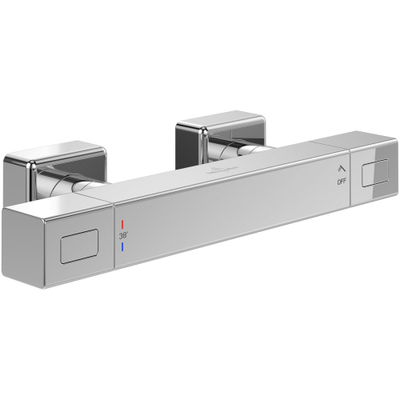 Villeroy & Boch Universal Taps & Fittings Douchethermostaat voor douche Hoekig - chroom