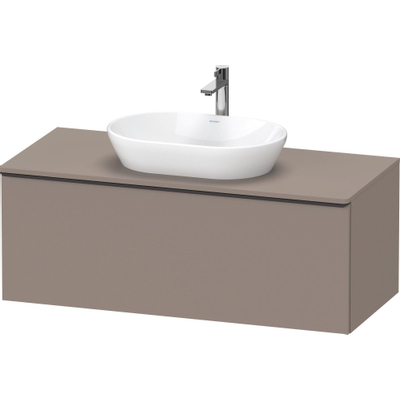 Duravit D-Neo wastafelonderkast 120x45.9x55cm 1 lade Basalt Mat