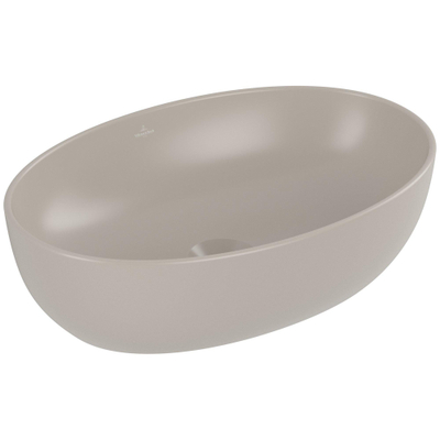 Villeroy & boch Artis opzetwastafel 48,5x32,5cm z/krgt almond C+