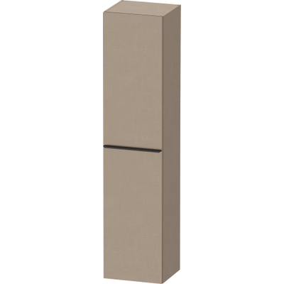 Duravit D-Neo hoge kast 40x36x176cm Linksdraaiend Linnen Mat