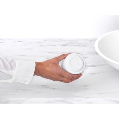 Brabantia MindSet Opbergpotje - 8x9.5cm - mineral fresh wit