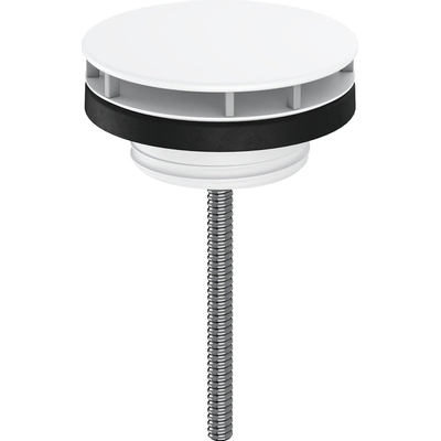 Hansgrohe Universeel afvoerplug voor wastafel/bidet mat wit