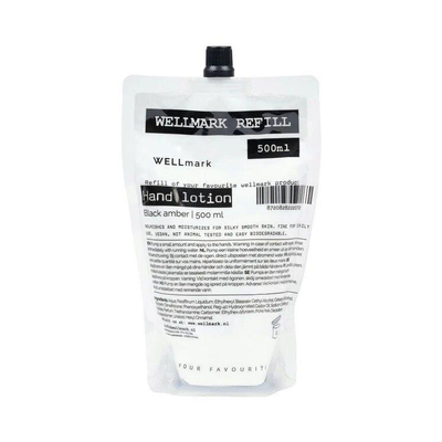 Wellmark vulling hand lotion - dark amber - 500ml