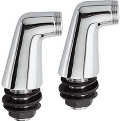 Riko Set chroom staande badrandkoppelingen 1/2x3/4