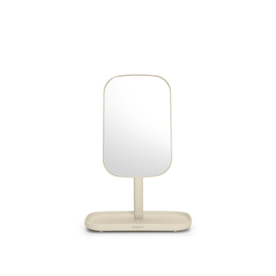 Brabantia ReNew Spiegel - staand - accessoire schaal - soft beige