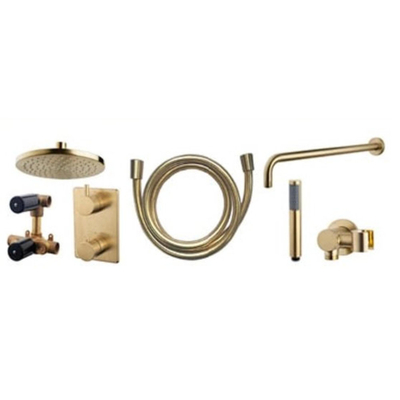 Wiesbaden one-pack inbouwthermostaatset rond type 402 GM (20cm)