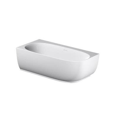 Riho Phatos Halfvrijstaand bad - 170x80cm - hoek links - acryl - mat wit