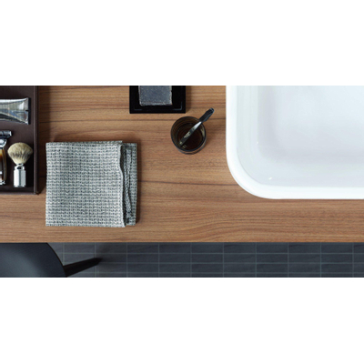 Duravit Durastyle opzetwastafel 60x38 cm. z/kraangat z/overloop wit