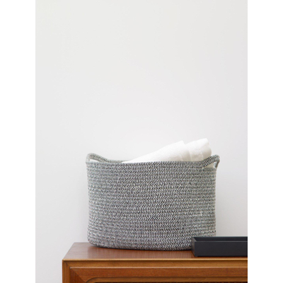 Aquanova Rena Opbergmand Medium Zwart