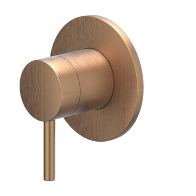 IVY Bond Afbouweel - voor inbouwkraan - stop-omstel - Geborsteld mat koper PVD