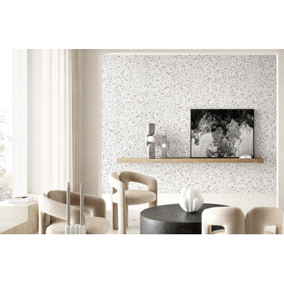 Vtwonen terrazzo Vloer- en wandtegel 60x60cm Gerectificeerd mat ice flakes