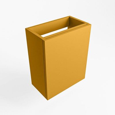 Mondiaz FOWY fonteinonderkast - 40x22x50cm - 1 deur - push to open - softclose - Ocher