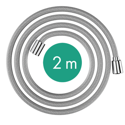 Hansgrohe Designflex textiel doucheslang 200cm chroom