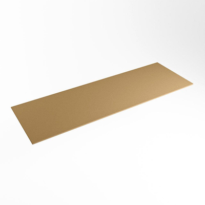 Mondiaz TOP 46 Topblad - 140x46x0.9cm - geschikt voor afdekplaat - Solid surface - Oro