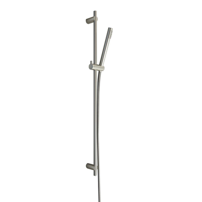 Hotbath Archie glijstang 90 cm met doucheslang 150cm en handdouche RVS