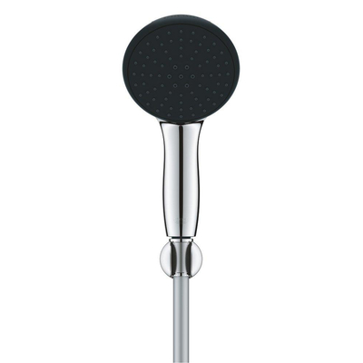GROHE Vitalio QuickFix Handdoucheset - Ø11cm - 2 straalsoort - 8.0/min - met houder - met slang - 175cm - chroom