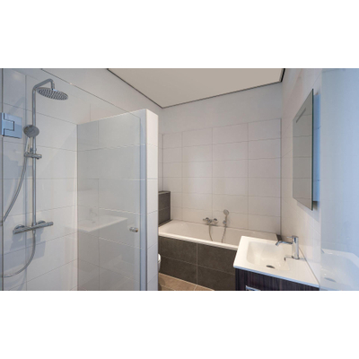 Xenz Lagoon ligbad - 180x80cm - met overloop - zonder afvoer - Acryl Wit