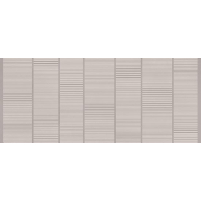 Atlas Concorde Boost Color Decor-strip - 50x120cm - 8.5mm - gerectificeerd - Witte scherf - Dove (Taupe)
