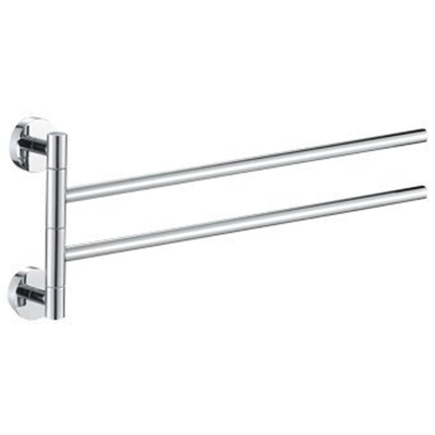 Plieger Vigo handdoekhouder 2-arms RVS brushed